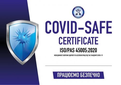 COVID-SAFE ISO/PAS 45005:2020